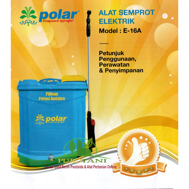 Alat Semprot Sprayer Elektrik Polar Knapsack