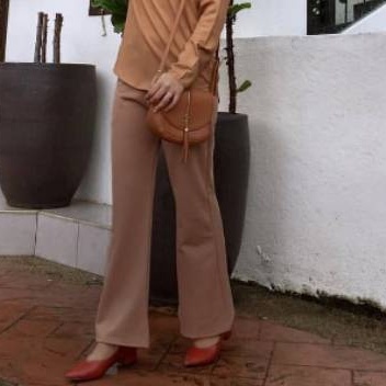 Celana Cutbray Palazzo Wanita / Bawahan Highwaist / Casual Cutbray / Office Pants-Cutbray MILO