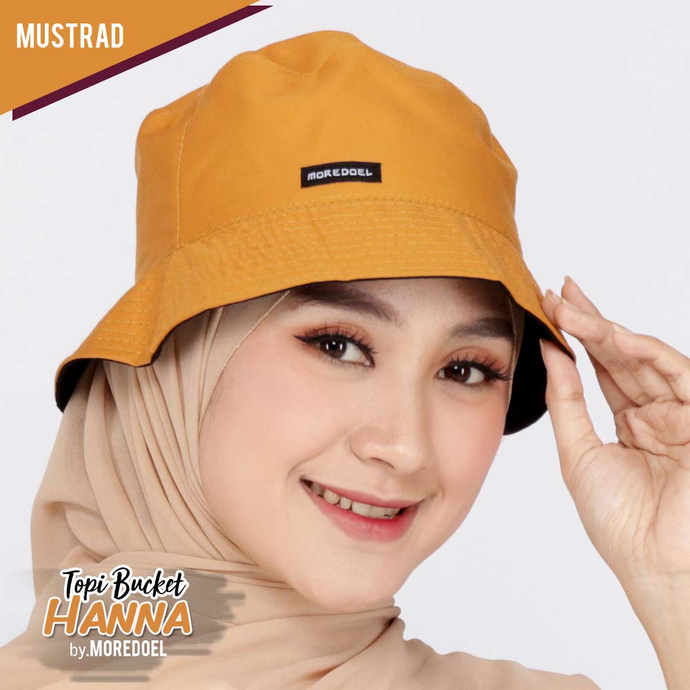 Topi Bucket Wanita Hanna by Moredoel