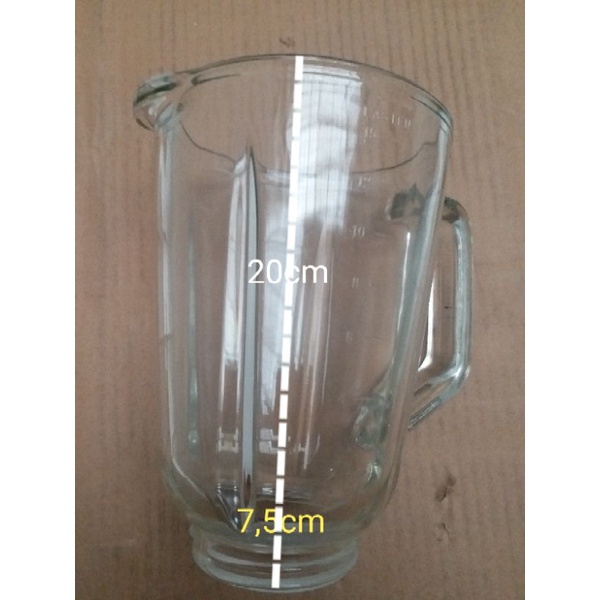 Gelas kaca blender philips HR- 2815
