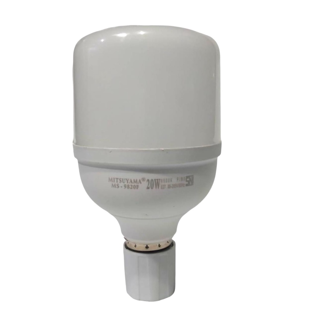 Lampu Bohlam LED Capsule 20 Watt Mitsuyama MS-9820F Cahaya Putih SNI Original