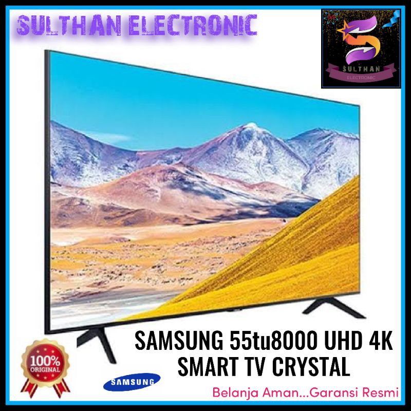 TV LED SAMSUNG 55TU8000 SMART TV CRYSTAL UHD 4K 55 INCH