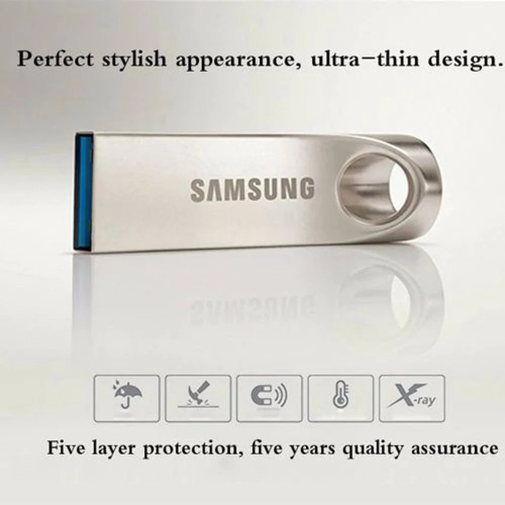 Samsung Flash Memory Card 512gb 256gb 128gb usb3.0 Tipe Pen Bahan Metal Kapasitas 64gb 32gb 16gb 1tb 2tb