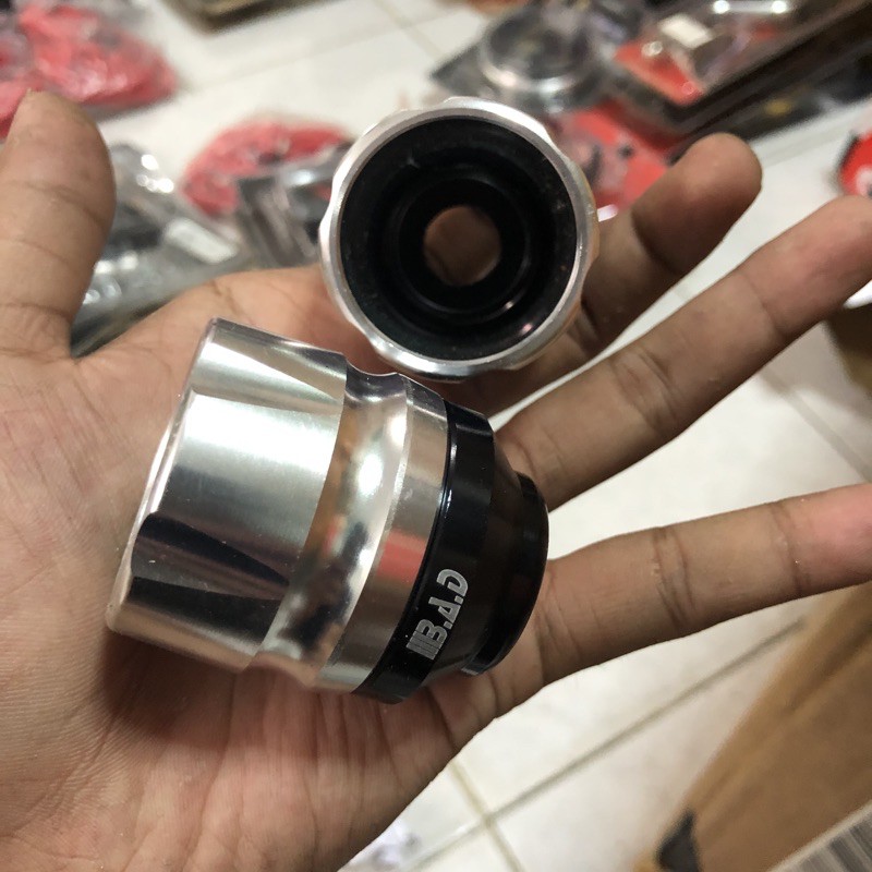 JALU AS RODA DEPAN MINI FULL CNC MODEL CORONG UNIVERSAL SEMUA MOTOR BEAT MIO SCOOPY VARIO NMAX PCX