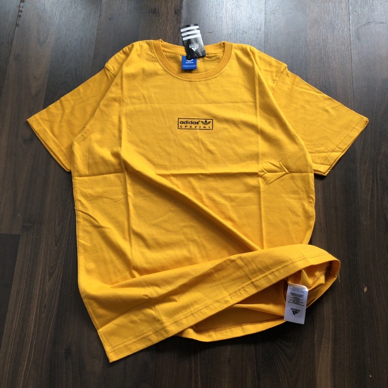 KAOS ADIDAS - BOX MINI SPEZIAL KUNING MIRROR 1:1 ORIGINAL