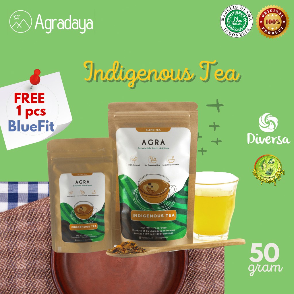 

Jamu Tradisional - Indigenous Tea - AGRADAYA
