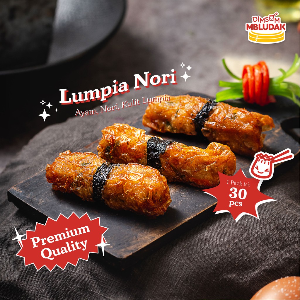 

Dimsum Lumpia Nori 100% HALAL