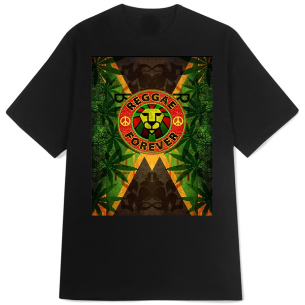 Kaos Jamaica Reggae Forever Tshirt Unisex