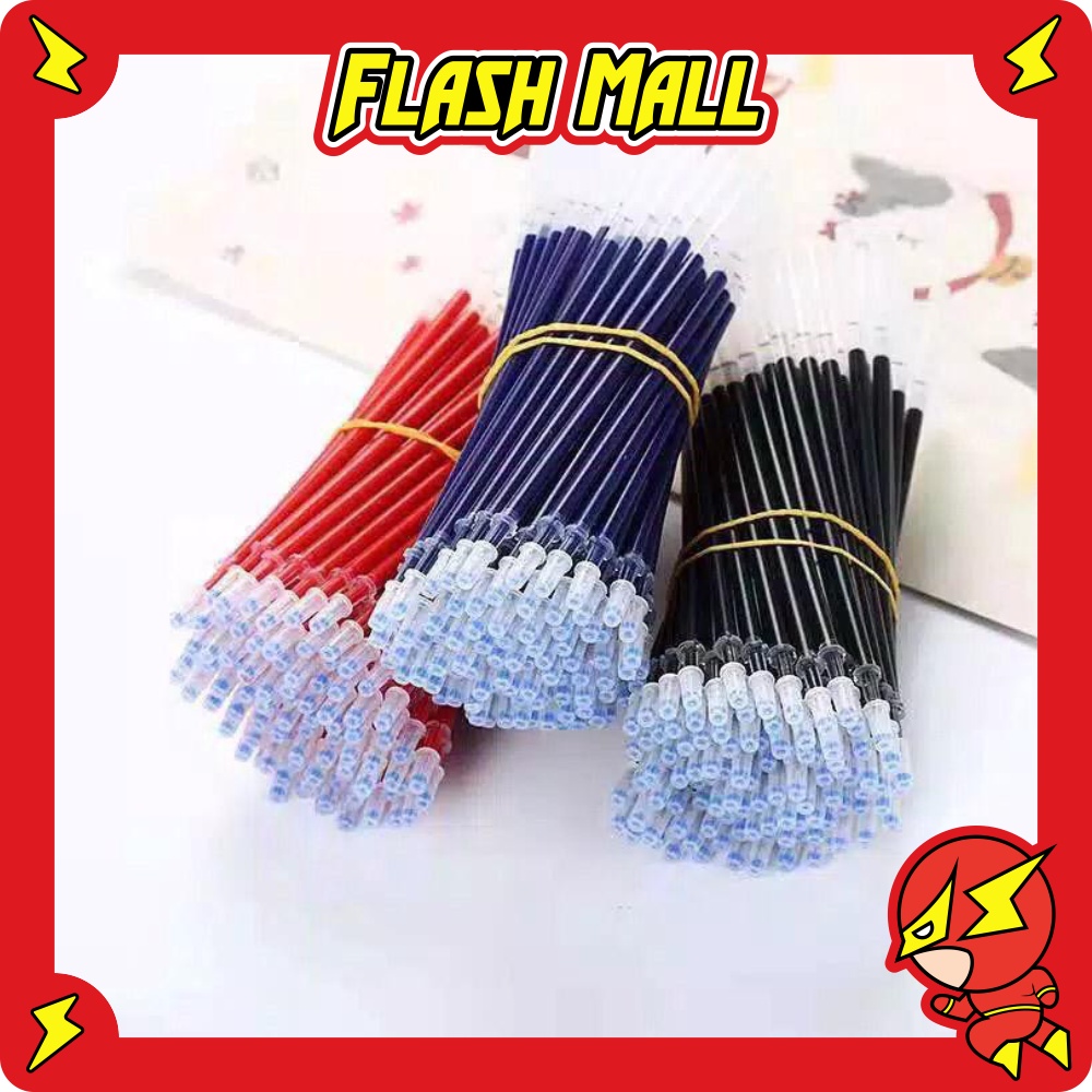 

FLASHmall R170 Refil Pena Gel Isi Ulang Tinta Cair 0.5MM Pena Murah Import