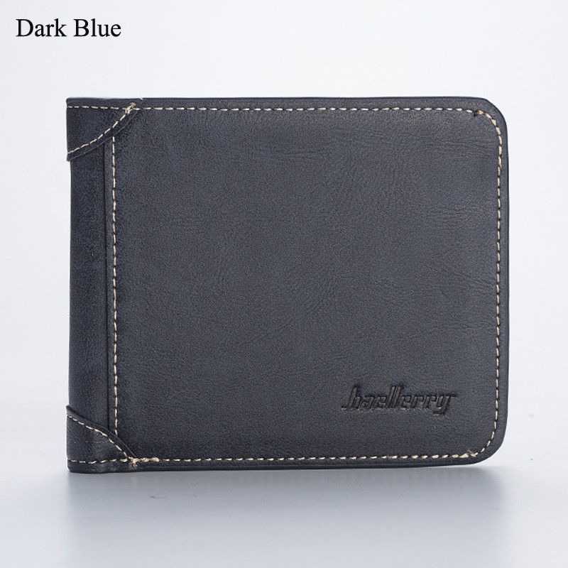 Dompet Bifold Pria Bahan Kulit Sintetis B12