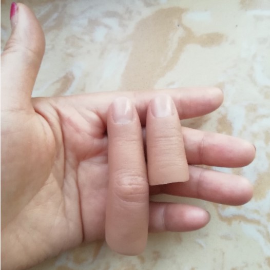 Jari Perawatan Prostetik Milik Produk Jari Kecil Jari Manis Jari Tengah Jari Telunjuk Jempol Shopee Indonesia