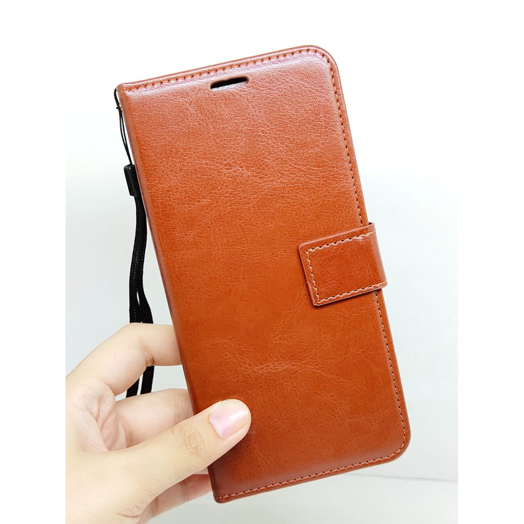 Flip Wallet Oppo A16 Oppo A54 4G FlipCover Leather Sarung HP Kulit with Slot Card