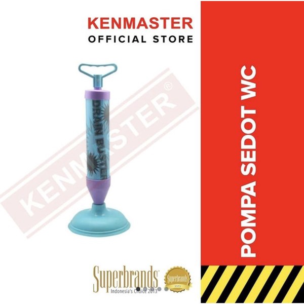 Pompa sedot wc kenmaster drain buster pompa anti mampet