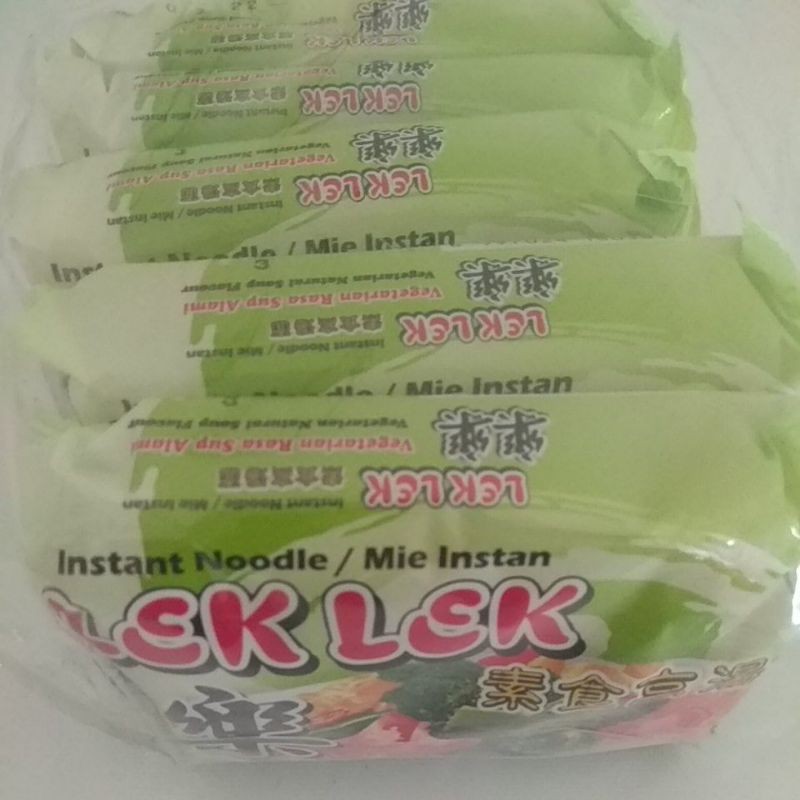 

Mie lek lek sup Alami vegetarian isi 5