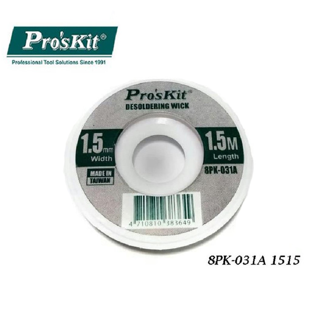 SOLDER WICK PRO'SKIT 8PK-031A 1515 ORIGINAL