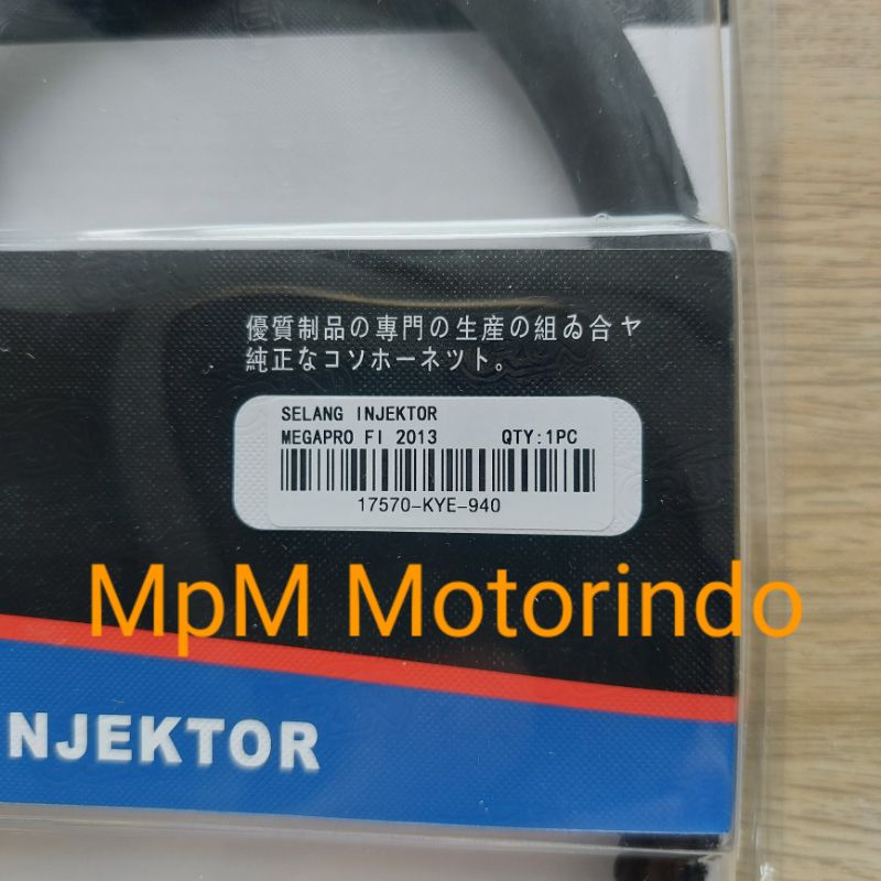 Selang Injektor Mega Pro New Fi KYE Selang Bensin Injeksi Crun