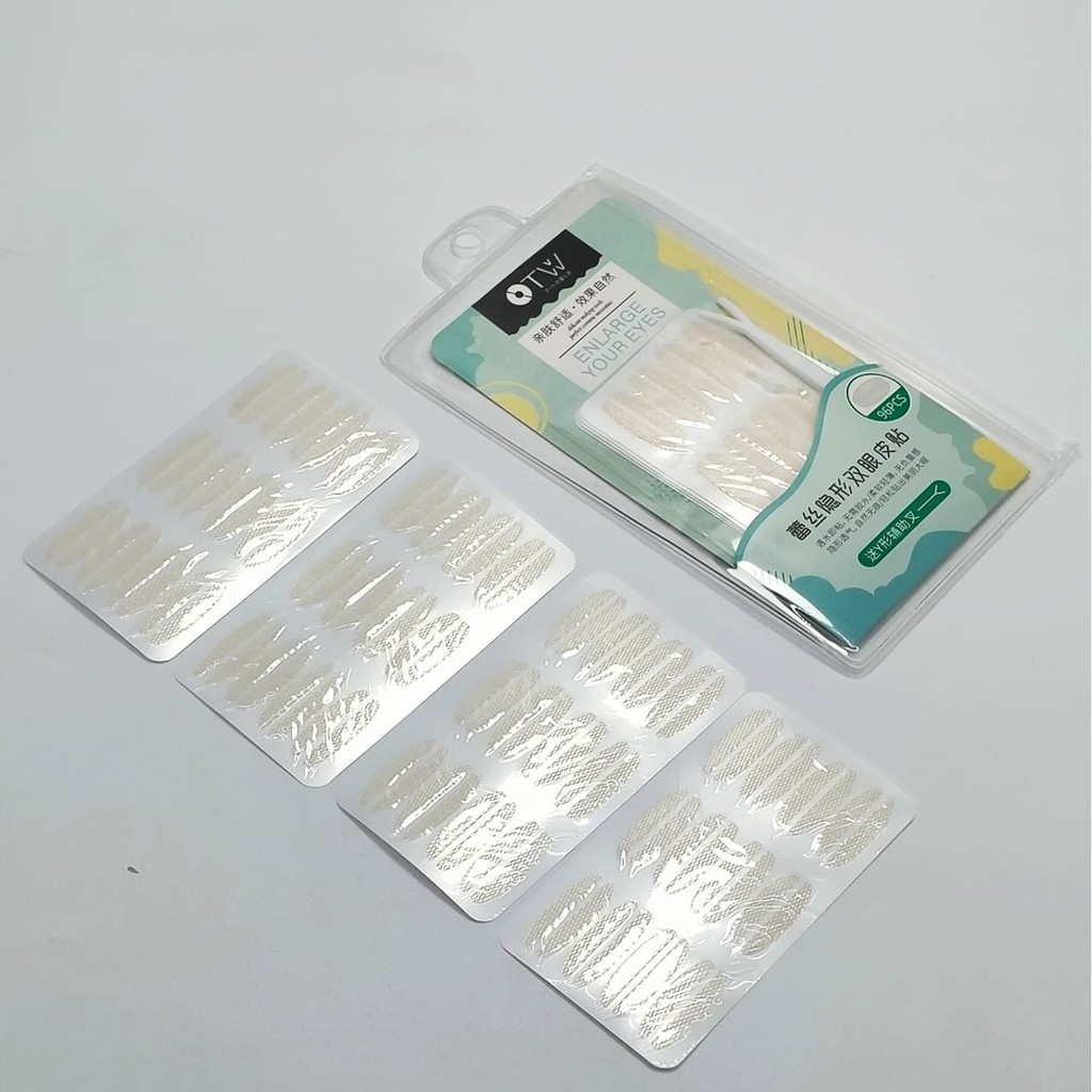 [WS] Mesh Eyelid Tape Sticker Lembaran/Selotip Mata Model Jaring Untuk Lipatan Kelopak Mata