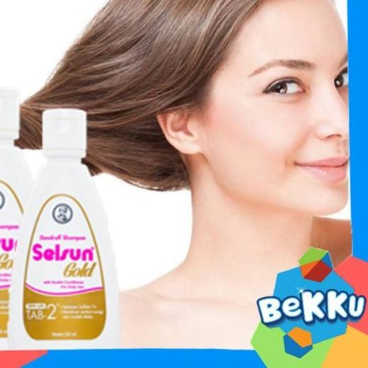 ♠ Selsun GOLD Shampoo 200ml / Selsun Shampo Gold / beKKu - GOLD 200ml ✴
