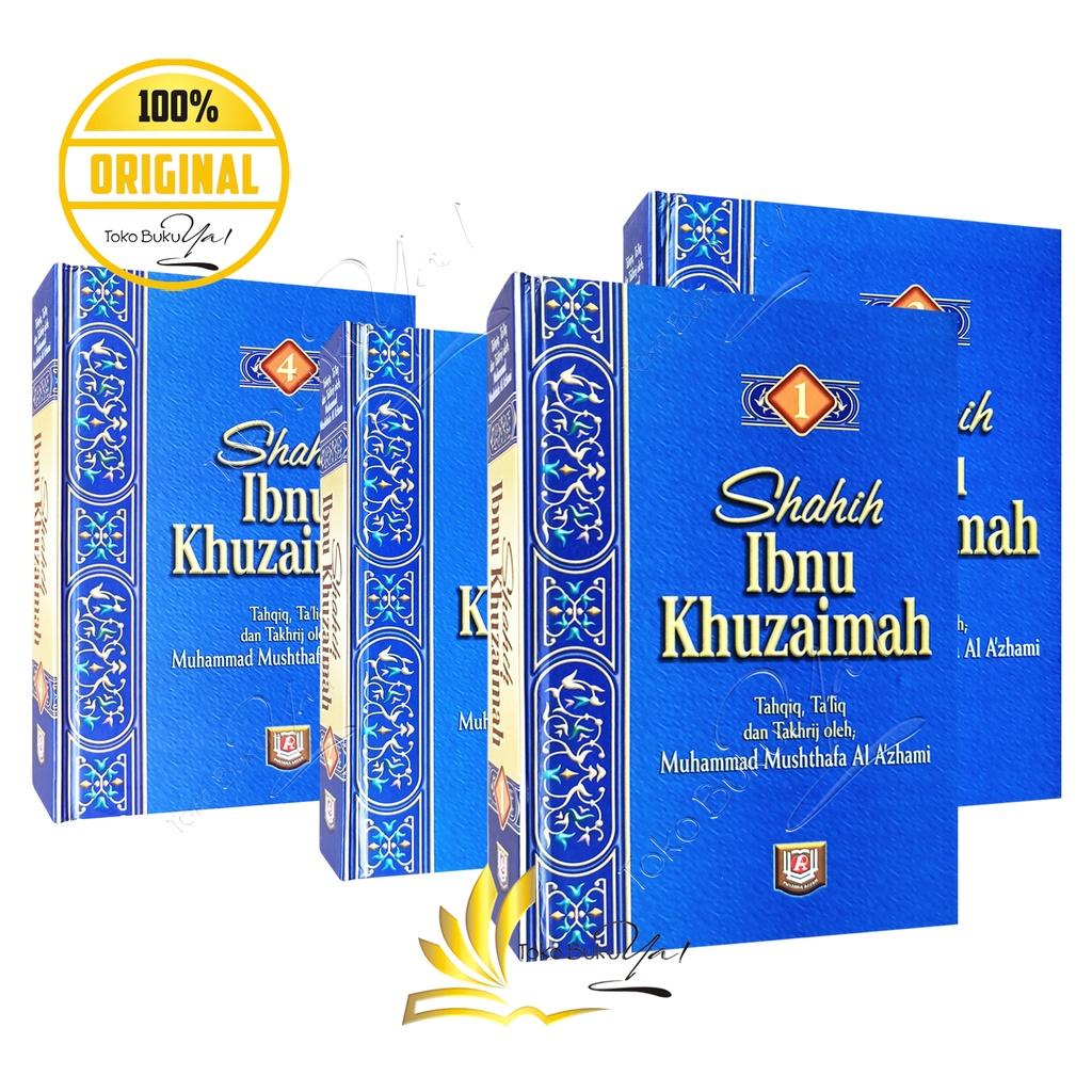 Shahih Ibnu Khuzaimah Lengkap 4 Jilid - Pustaka Azzam