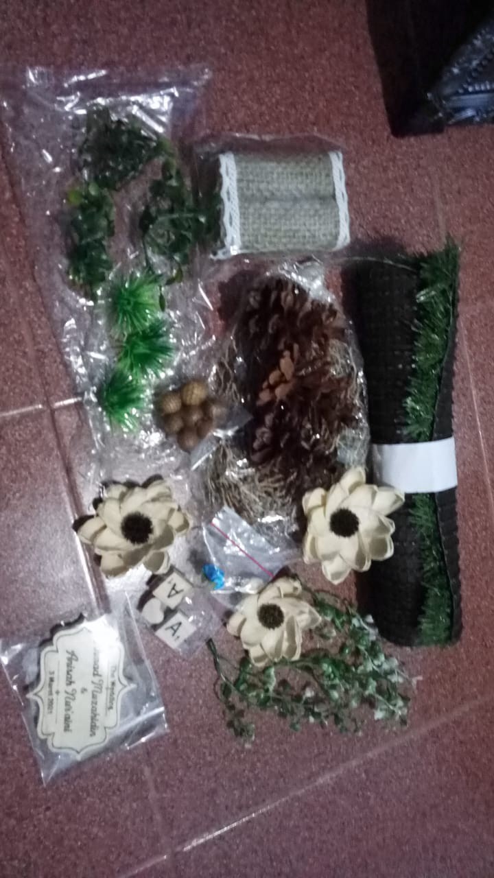 Bc2 Bantalan Cincin Ring Barier Bahan Mahar Ring Box Kerajinan Tempat Cincin