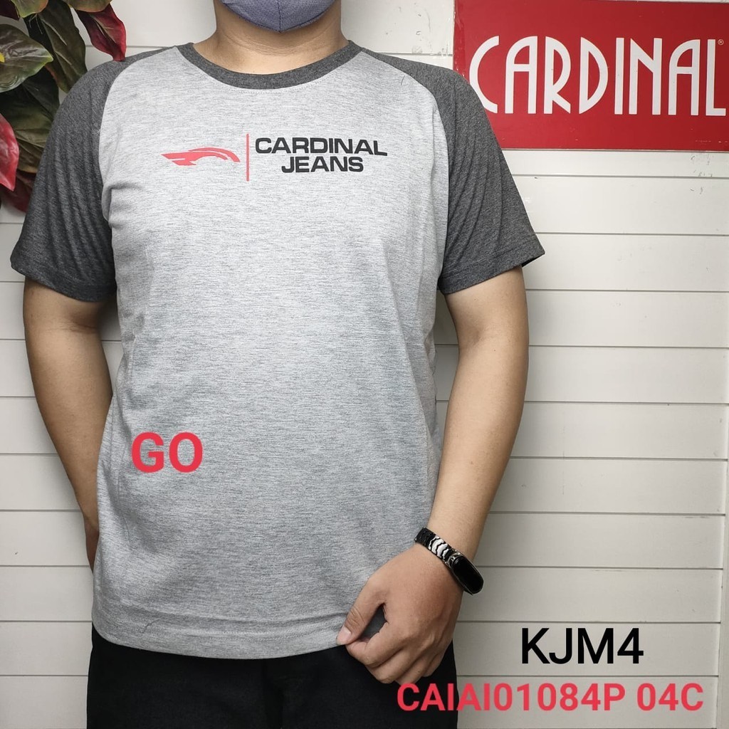 gos KJM CARDINAL JEANS KAOS T-Shirt Cowok Baju Reguler Slimfit Cowok Kaos Cardinal New!!!