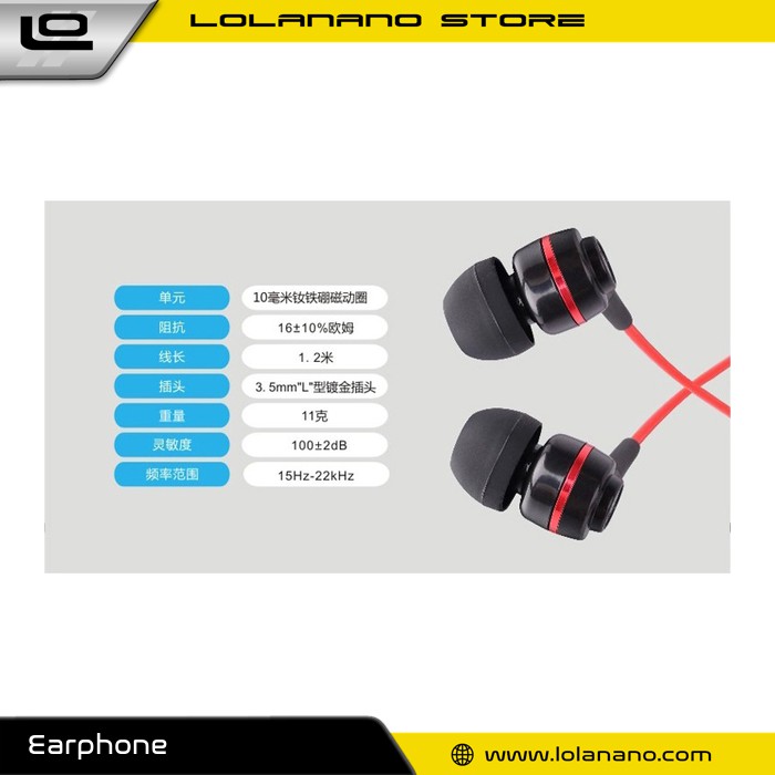 Grab Medan SoundMAGIC Earphones In-ear Sound Isolating Powerful Bass with Mic ES18S Black/Silve