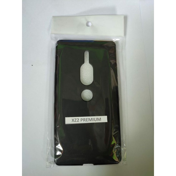 Soft Case Hitam matte Sony Xperia XZ2 PREMIUM Docomo Global Au