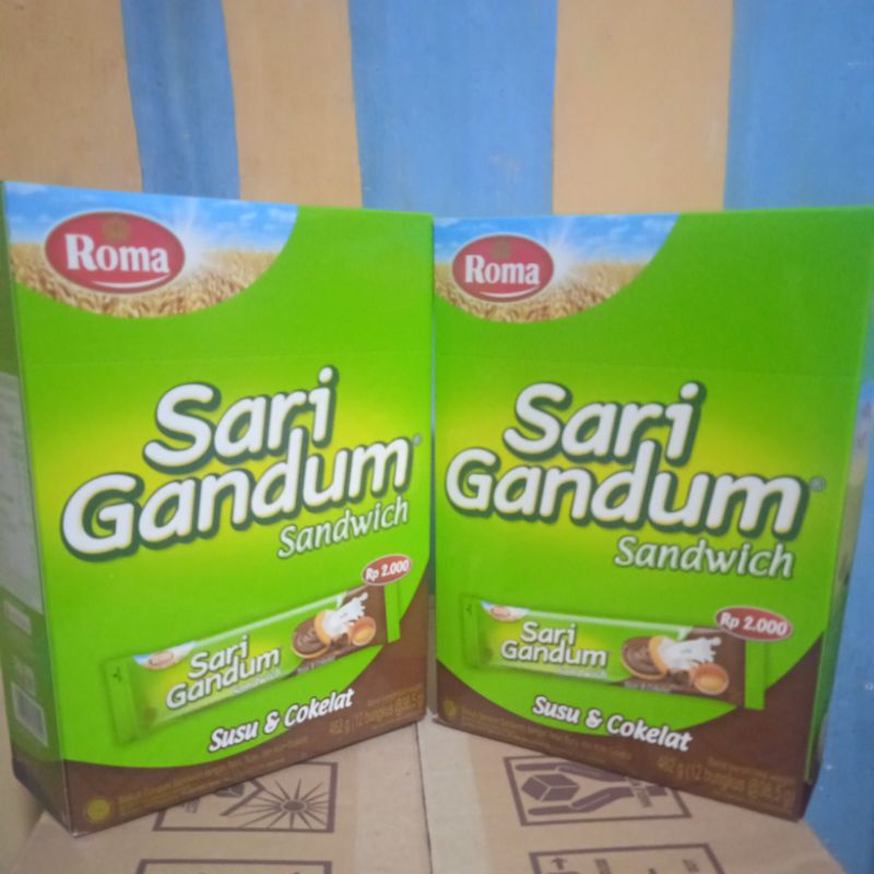 

SARI GANDUM BOX ISI 12@38, 5gr