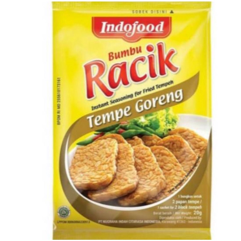 

INDOFOOD BUMBU RACIK TEMPE GORENG