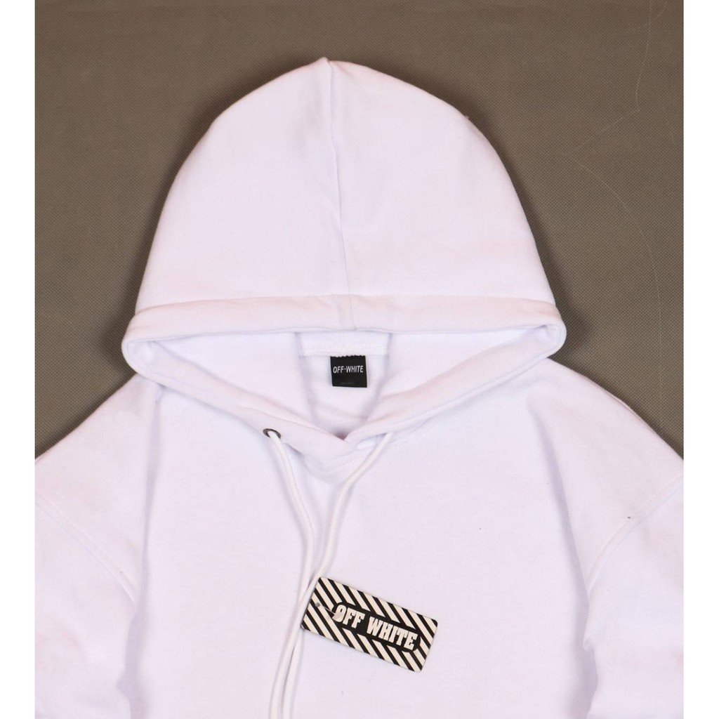 Jaket Hoodie OFF WHT X ANATOMY – White  Edition Trendy Casual Unisex Good Brand Quality Stylish