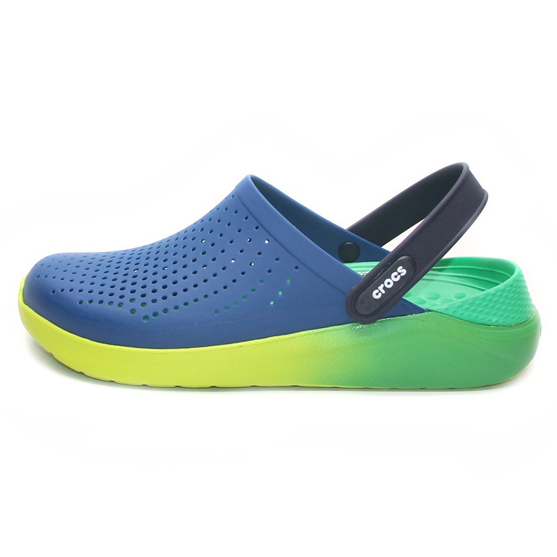 Crocs Literide Clog Gradasi / Literide Clog / Sandal Pria dan Wanita / Sandal Warna Gradasi / Sandal Anti Air / Sandal Kodokk