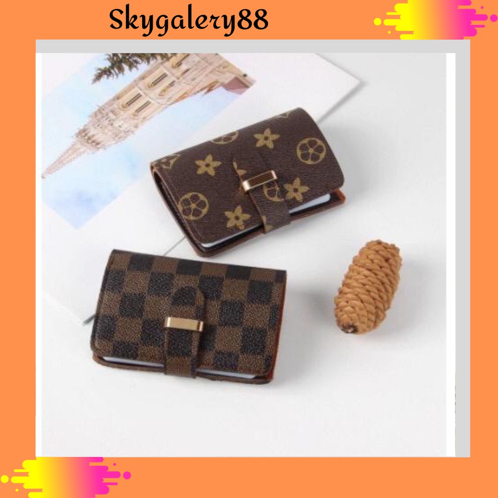 SkyGalery - DOMPET KARTU LV LIDAH DOMPET IMPORT BESI GAWANG WANITA MURAH DOMPET KARTU
