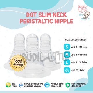 Image of Dot Nipple Peristaltic SLIM NECK 100% garansi