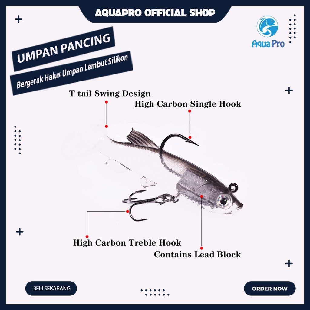 Umpan Minnow Silicone S0053 Soft Lure Alat Pancing Umpan Ikan Umpan Pancing Buatan Kail Pancing Umpan Pancing 8.5cm/13g Soft Plastic Lure Umpan Mancing Umpan Mancing