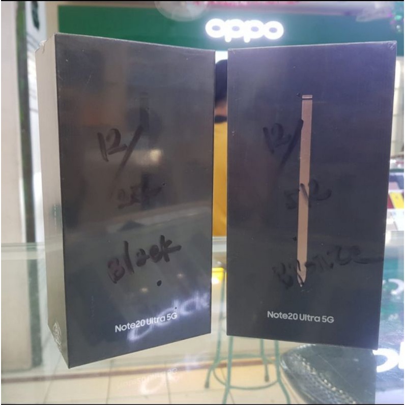 Samsung Galaxy Note20 Ultra 5G 12/256GB Garansi resmi SEIN