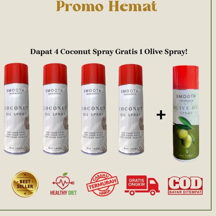 

Model Baru Smooth Cooking Spray Minyak Kelapa Sehat Coconut Oil 140gr (Oil Sprayer Cooking Spray) 84 ➟