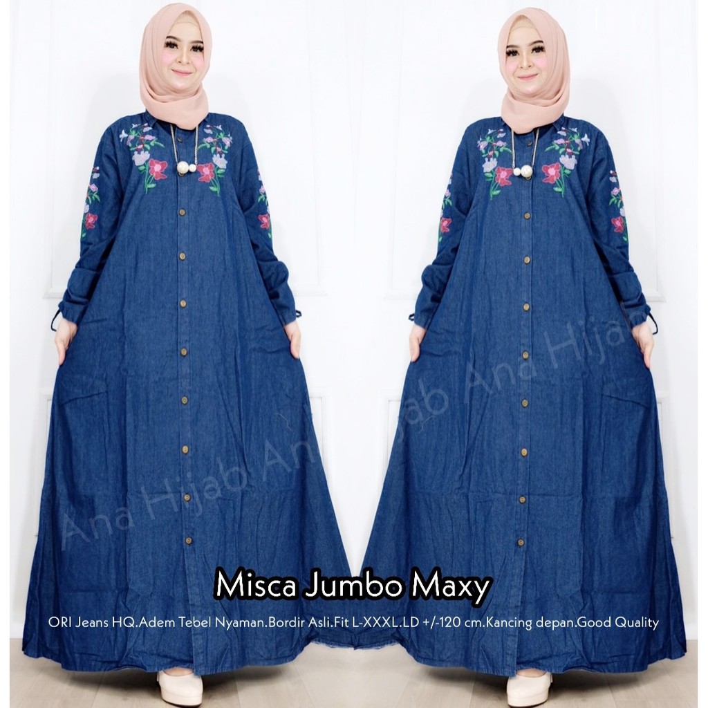 DRAGEE  MISCA JUMBO MAXY ORIGINAL DRESS MAXI JEANS KEKINIAN GBM