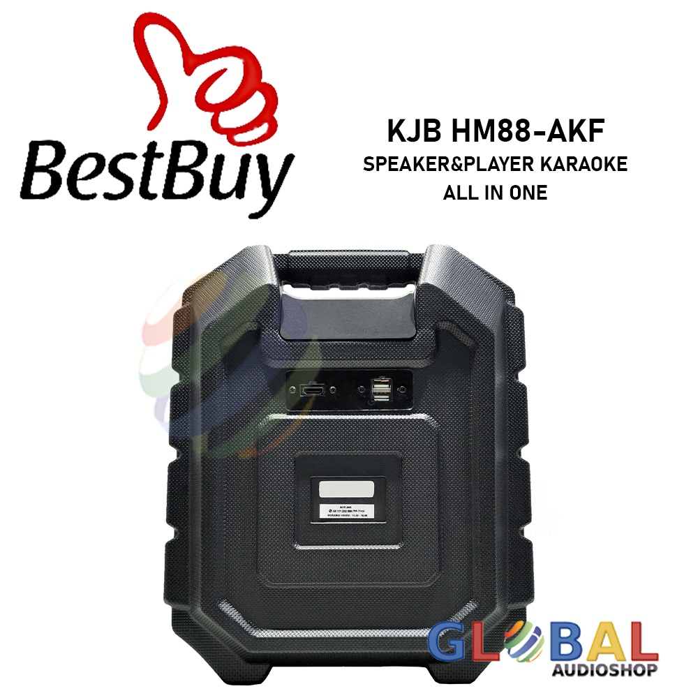 KJB HM88 AKF Speaker Player Karaoke Portable HM-88 HM88AKF Original HM 88
