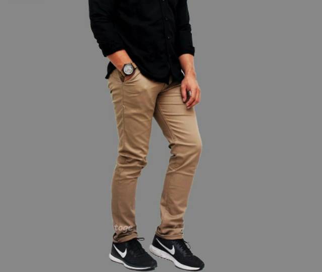 Celana chino panjang pria / Chino Pants Original Berkualitas