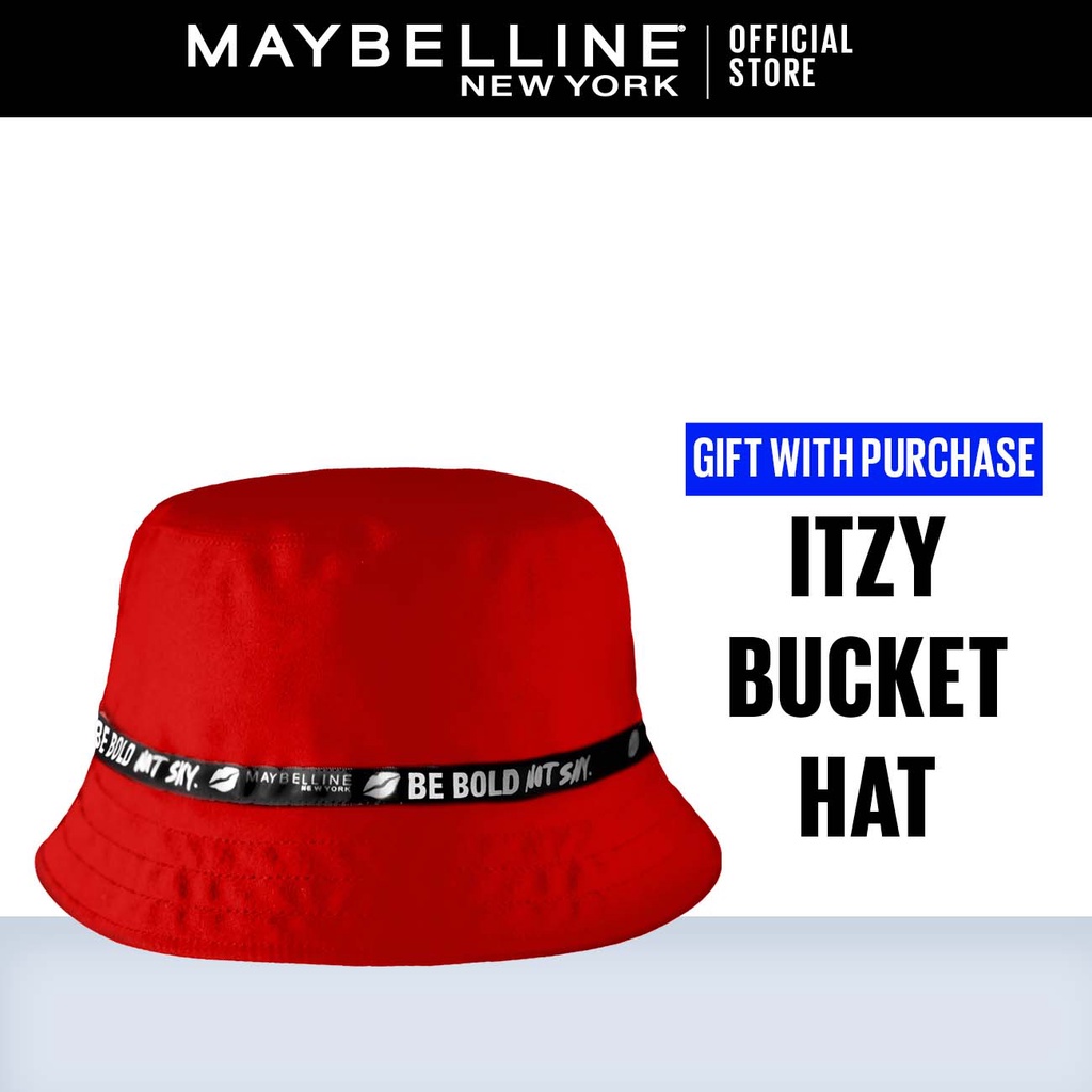 [Gimmick] Maybelline x ITZY Limited Edition Bucket Hat - Red