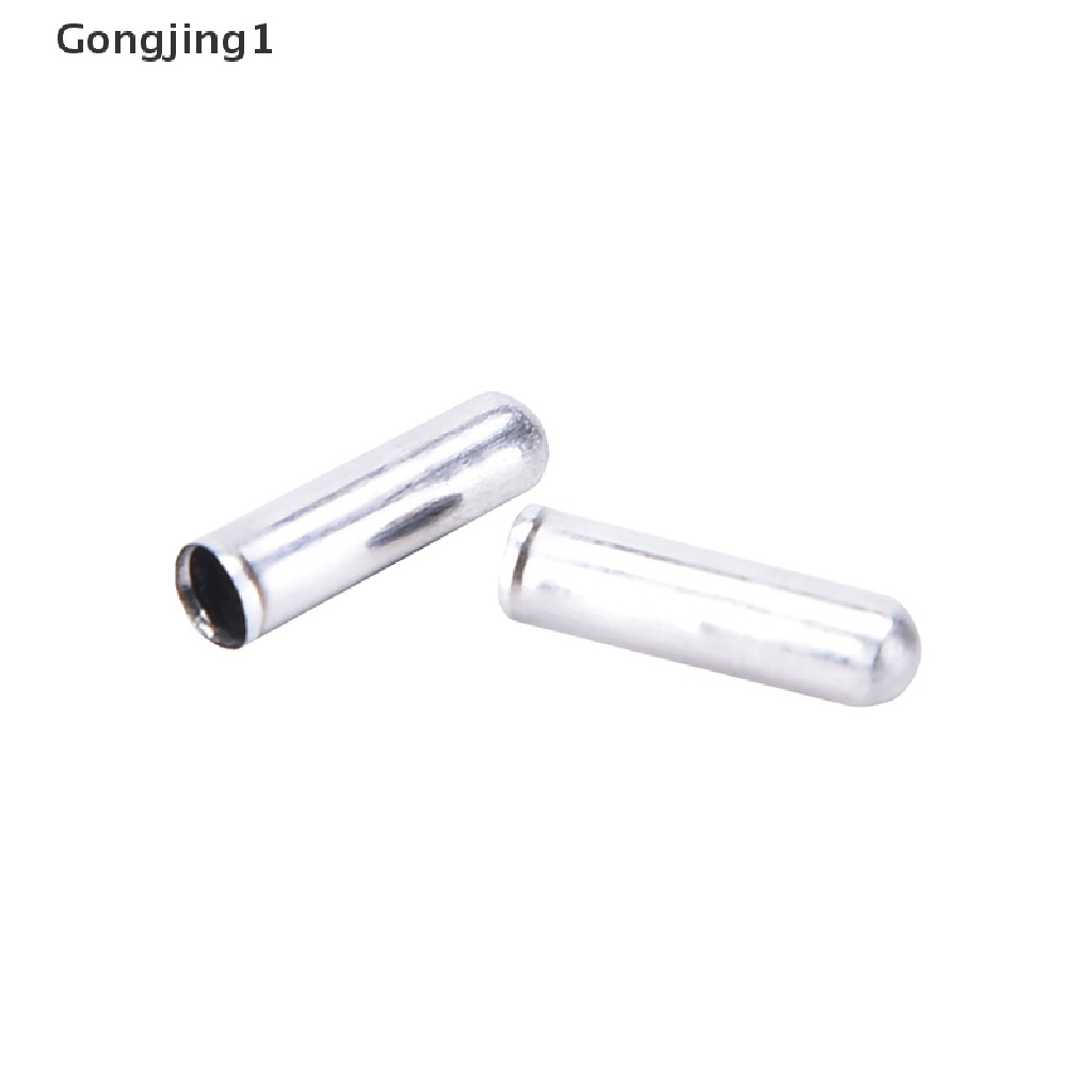 Gongjing1 100pcs Tutup Ujung Kabel Rem Sepeda