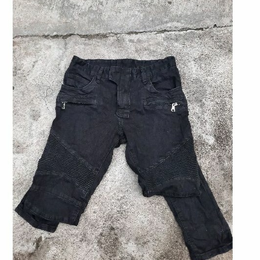 balmain biker jeans second