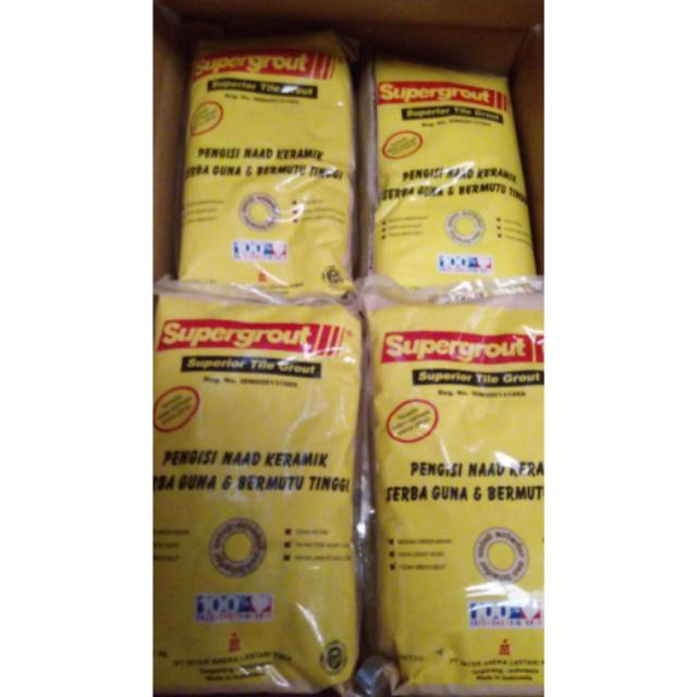 Nat keramik naad keramik Oker keramik Supergrout Semen warna