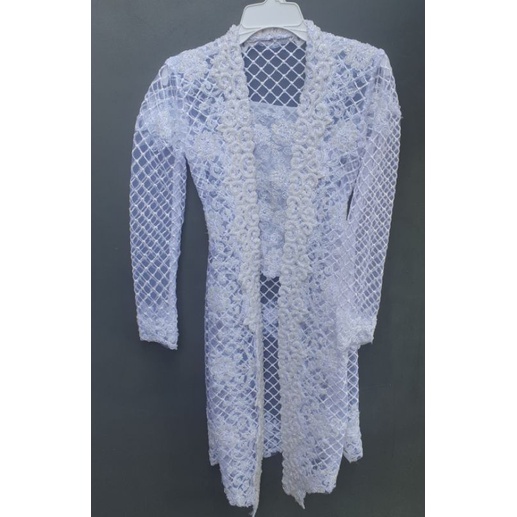 PRELOVED KEBAYA PUTIH FULL PAYET / KEBAYA AKAD PUTIH PAYET