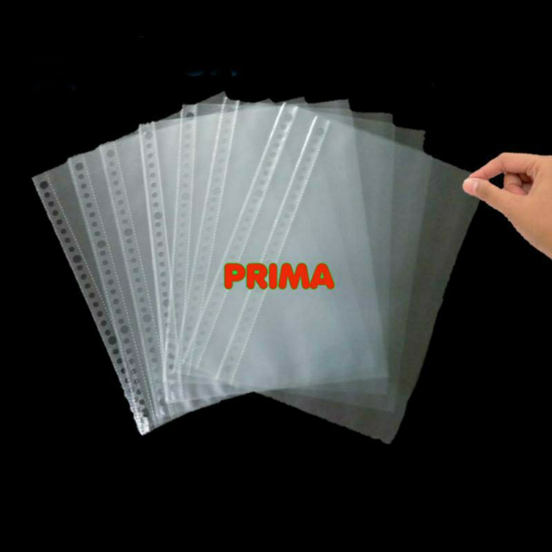 

2 Lembar / SHEET PROTECTOR / POCKET FILE (UNTUK BINDER) (TERSEDIA UKURAN B5 & A5)