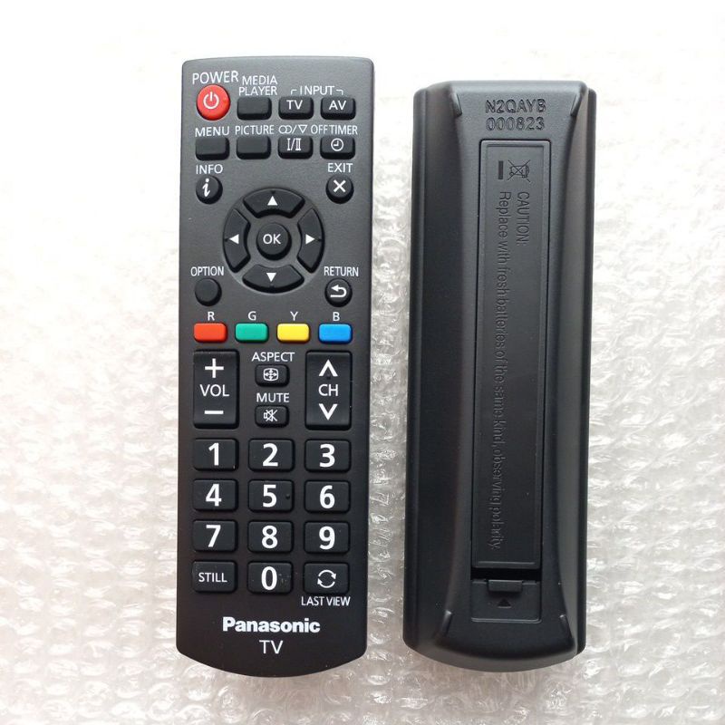 REMOTE REMOT TV PANASONIK LCD LED N2QAYB000823 ORIGINAL ASLI