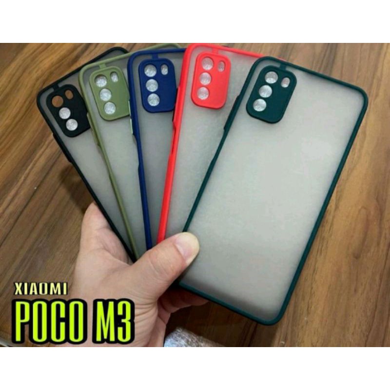 SLIKON/CASE SOFT XIOMI POCCO M3 ADA PELINDUNG CAMERA
