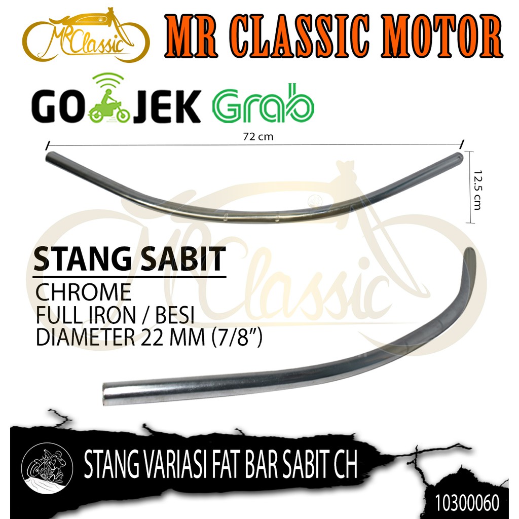 Stang Custom Variasi Japs Sabit Chrome