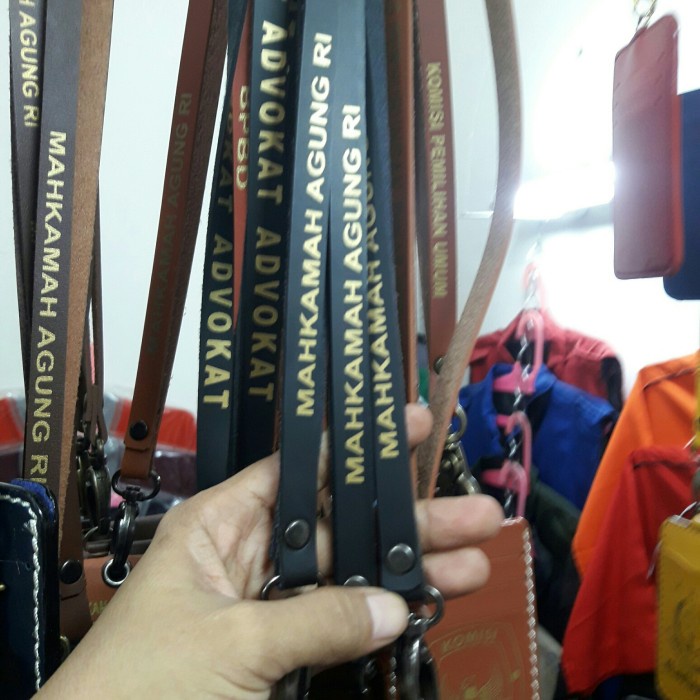 

Dijual Tali Id Card/ Name Tag Holder Mahkamah Agung Ri Terbatas