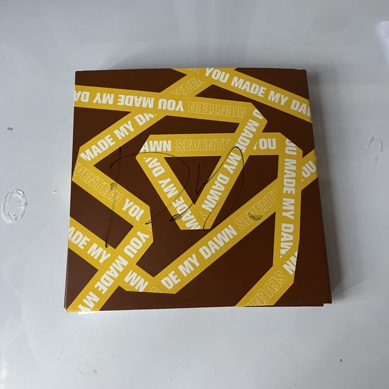 SEVENTEEN ALBUM YOU MAKE MY DAWN DK TTD SIGNED